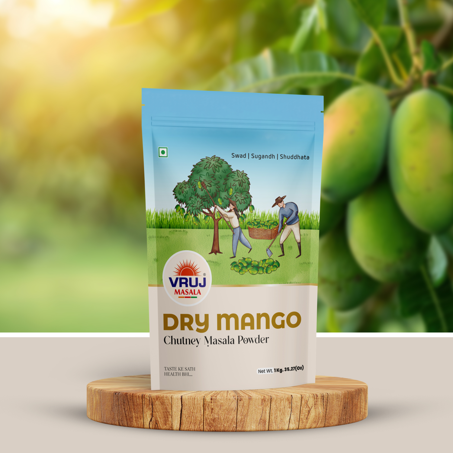Dry Mango Chutuny Masala Powder